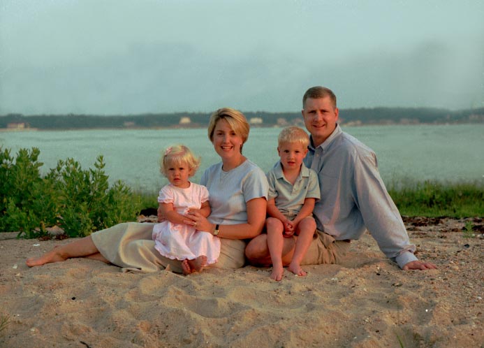 Cape Cod family portrait, photography at the beach